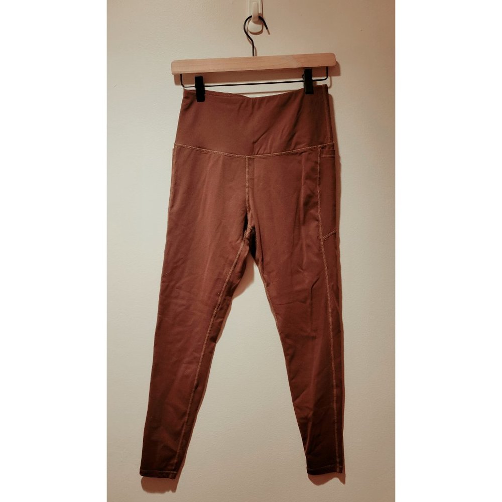 Senita Lux Pace Pants Leggings in Fossil Size S